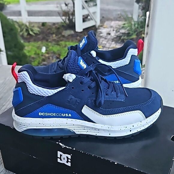 DC SHOE CO. VANDIUM SE MENS NAVY SNEAKER size 6 USA new in box - Picture 4 of 16